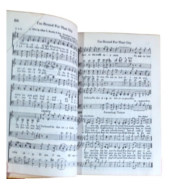 All-Time Favorite Hymns Vintage Sheet Music Songbook Jimmie Davis Religious - Picture 10 of 11